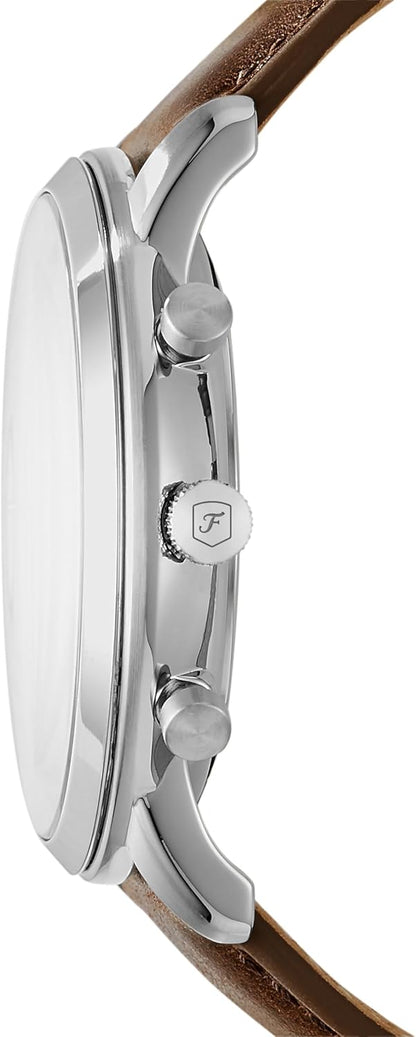 HOTFossil Men's Watch, Neutra Quartz Stainless Steel Chronograph Watch for Men