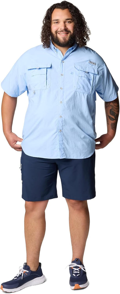 HOTColumbia Men's PFG Bahama II Short Sleeve Fishing Shirt