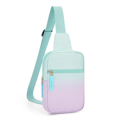 HOTBirthday Back to School Gifts for Teen Girls 8-12, Fanny Pack Crossbody Bag | 8 9 10 11 12 Year Old Girl Birthday Gifts, Kids Sling Bag Purse Travel Essential, Preppy Fashion Tween Girl Gift Trendy Stuff