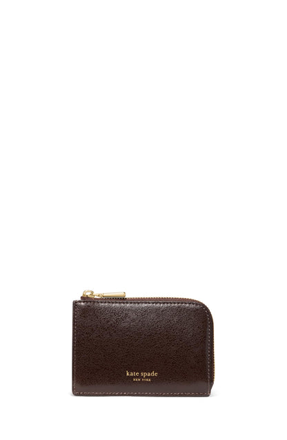 HOTkate spade new york Mini Zip Card Case Pebbled Leather Mini Zip Card Case