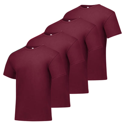 HOTHanes Men's T-Shirt Pack - 4 or 6 Pack - Essential-T Crewneck Cotton T-Shirts - Everyday Men's Clothing - Big & Tall
