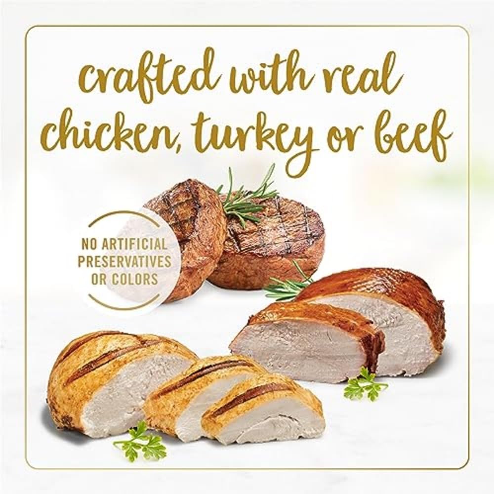 HOTPurina Fancy Feast Gravy Lovers Poultry and Beef Grilled Gourmet Wet Cat Food Variety Pack - (Pack of 30) 3 oz. Cans