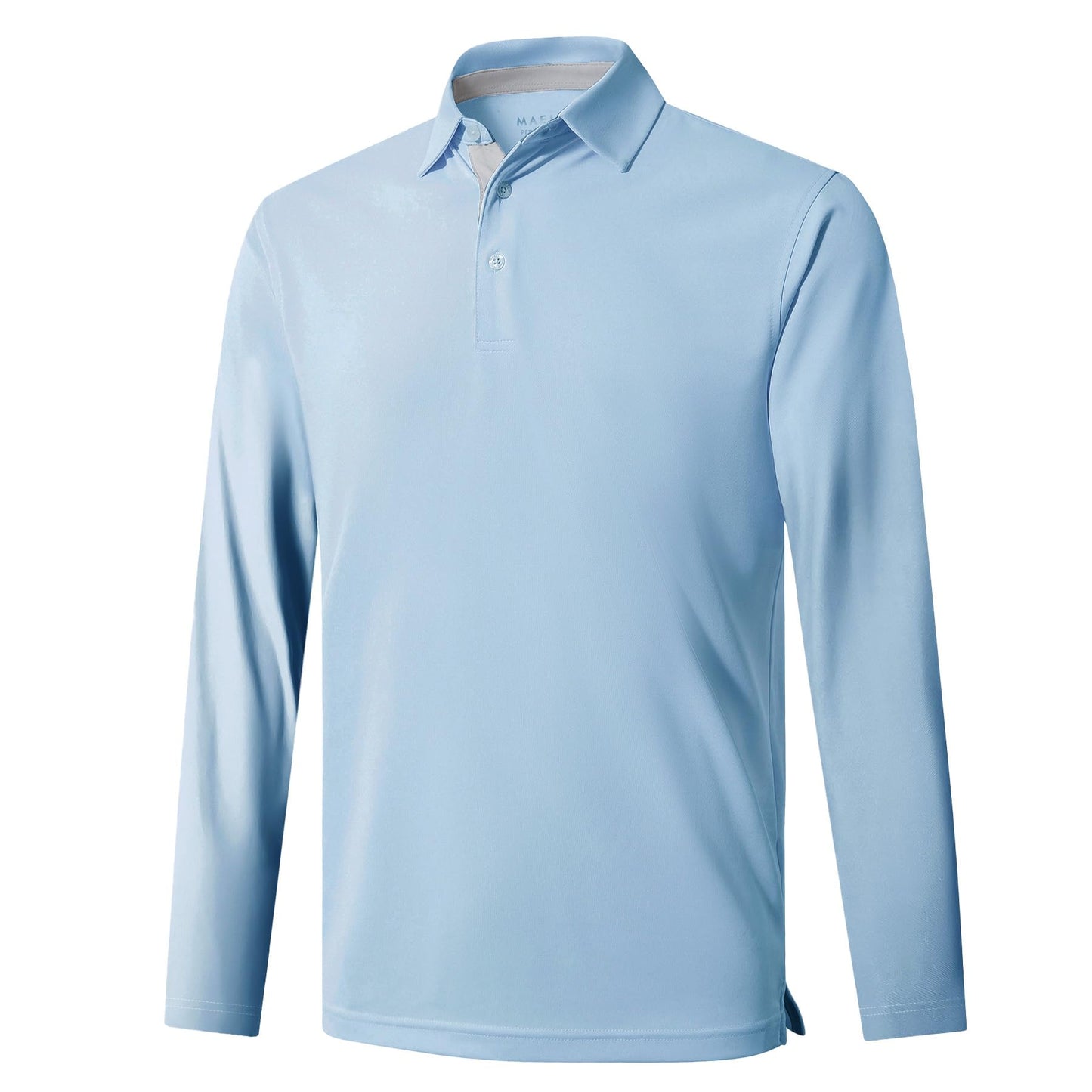 HOTMens Golf Shirt Short and Long Sleeve Moisture Wicking Dry Fit Performance Solid Casual Pique Golf Polo Shirts for Men
