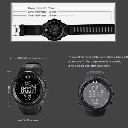HOTPALADA Men's Digital Sports Watch Waterproof Tactical Watch with LED Backlight Watches for Men