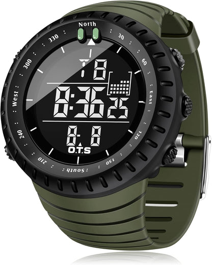 HOTPALADA Men's Digital Sports Watch Waterproof Tactical Watch with LED Backlight Watches for Men