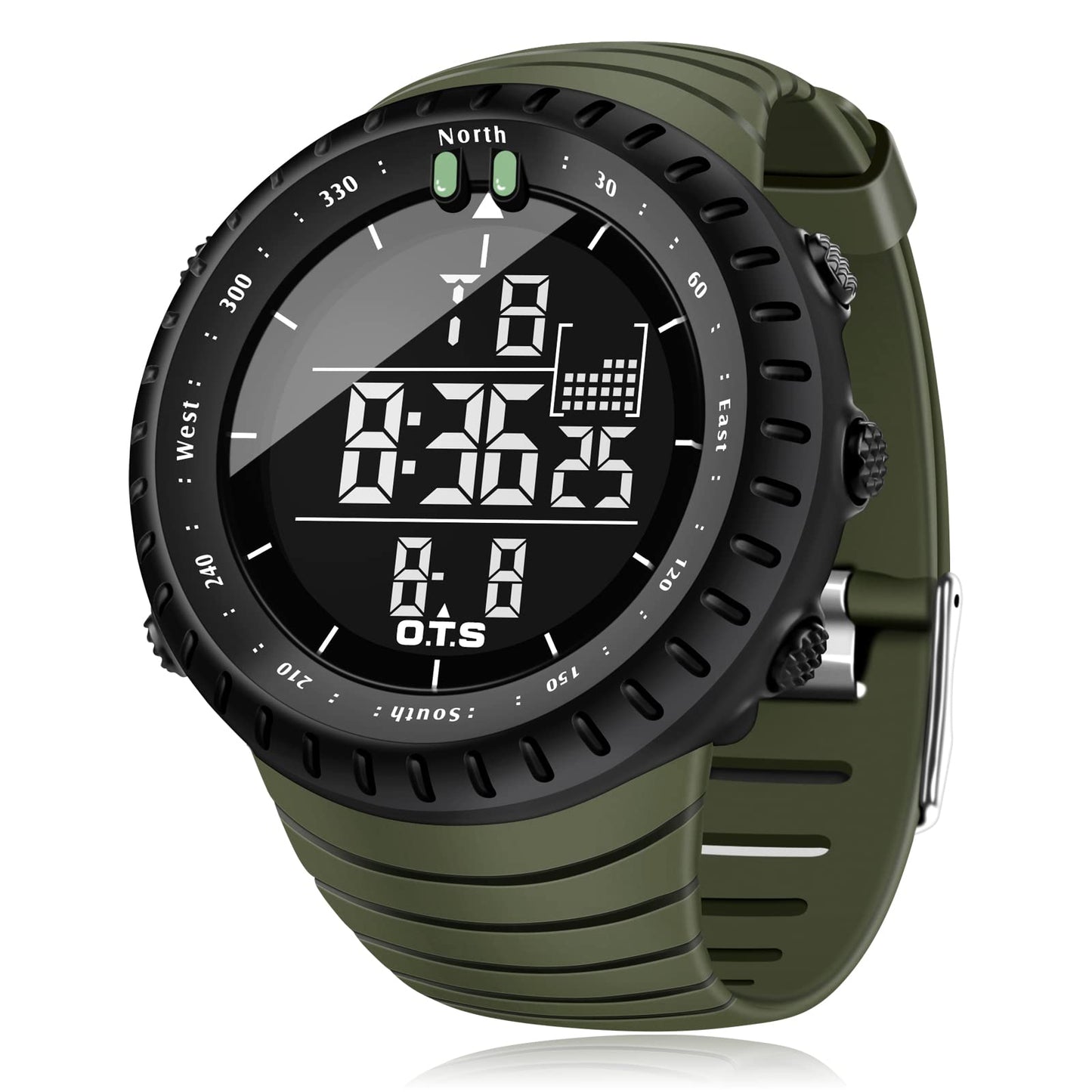 HOTPALADA Men's Digital Sports Watch Waterproof Tactical Watch with LED Backlight Watches for Men