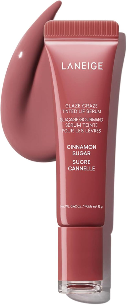 HOTGlaze Craze Tinted Lip Serum: Hydrating, Lip Barrier-Boosting, Softening Lip Serum Treatment for Glossy & Buildable Shine