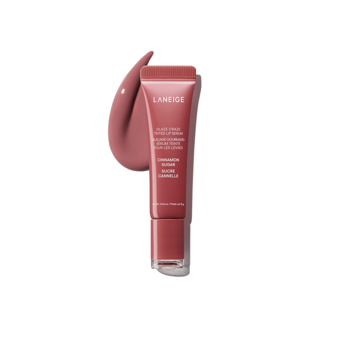 HOTGlaze Craze Tinted Lip Serum: Hydrating, Lip Barrier-Boosting, Softening Lip Serum Treatment for Glossy & Buildable Shine