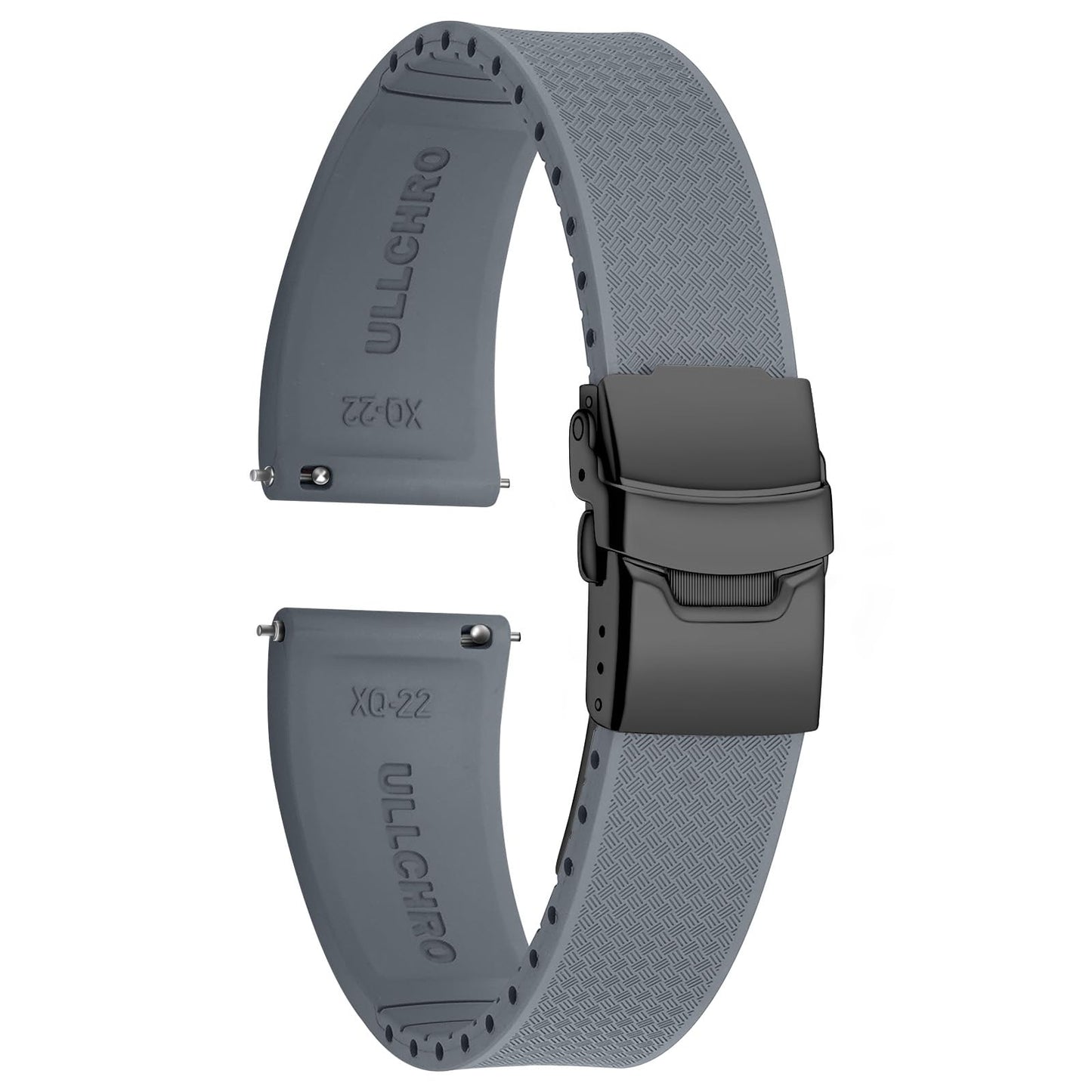 HOTSilicone Watch Band Quick Release Strap FKM Waterproof Watch Bands for Men 20mm 22mm Replacement Strap Sport Rubber Watchband