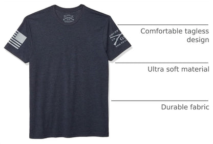 HOTGrunt Style Basic Crew Men's T-Shirt