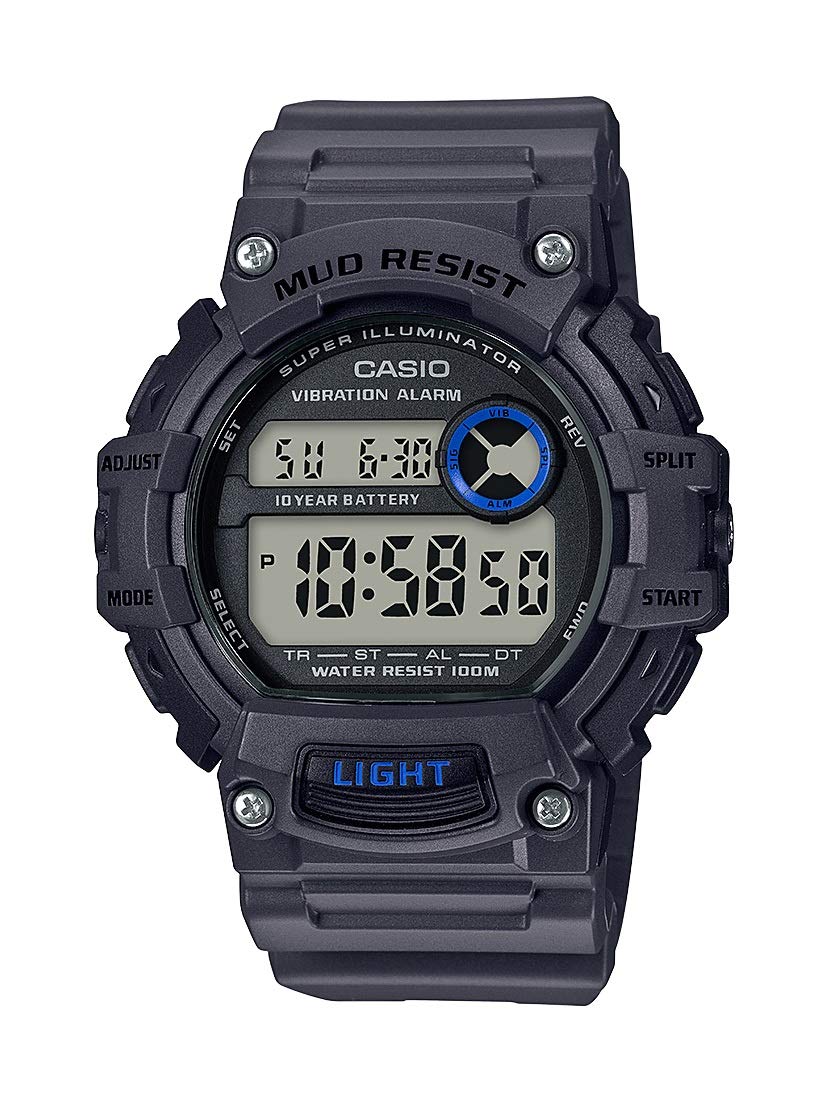 HOTCasio TRT110H Series | Digital Watch | 100M WR | 1/100 SEC Stop Watch | LED Light | Mud Resistant | Low Temp Resistant | Auto Calendar | Dual Time | Vibration/Daily Alarm | 10 Year Battery