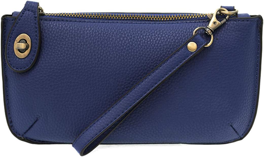 HOTJoy Susan Women's Fashion Purse Mini Crossbody Wristlet Clutch Handbag - Stone