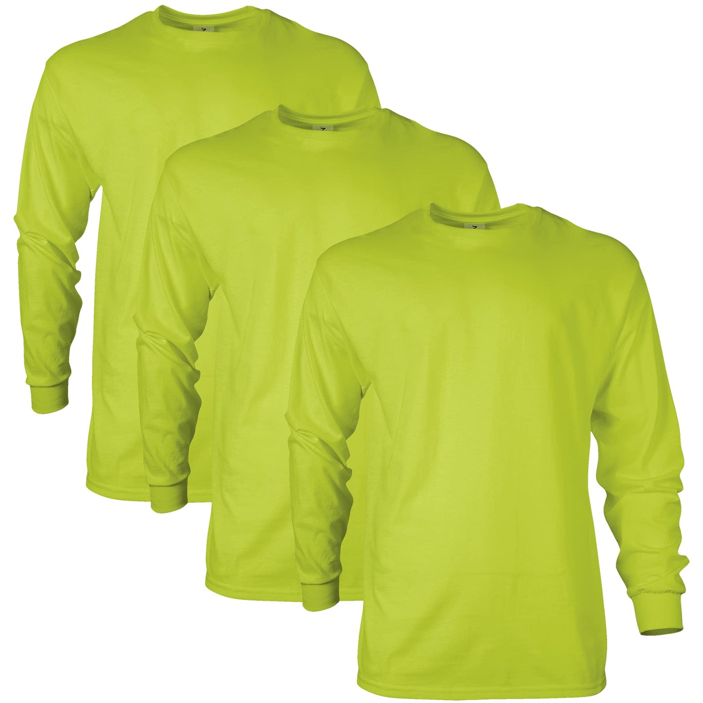 HOTGildan Adult Ultra Cotton Long Sleeve T-Shirt, Style G2400, Multipack