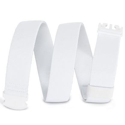 HOTWHIPPY Mens Elastic Stretch Belt Unisex Adventure Web Belt for Women Men with Non-Metal Buckle Adjustable Belts