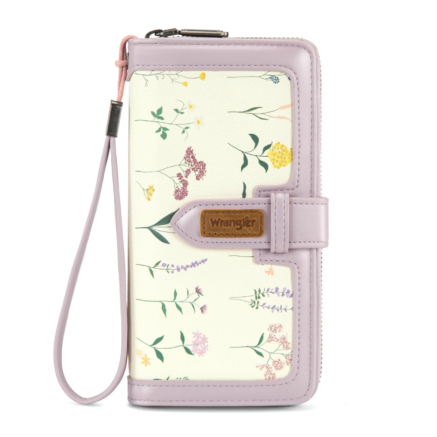 HOTX Wrangler Women's Wallets Bifold Wristlet Wallets for Women Large Capacity Credit Card Wallet with ID Window