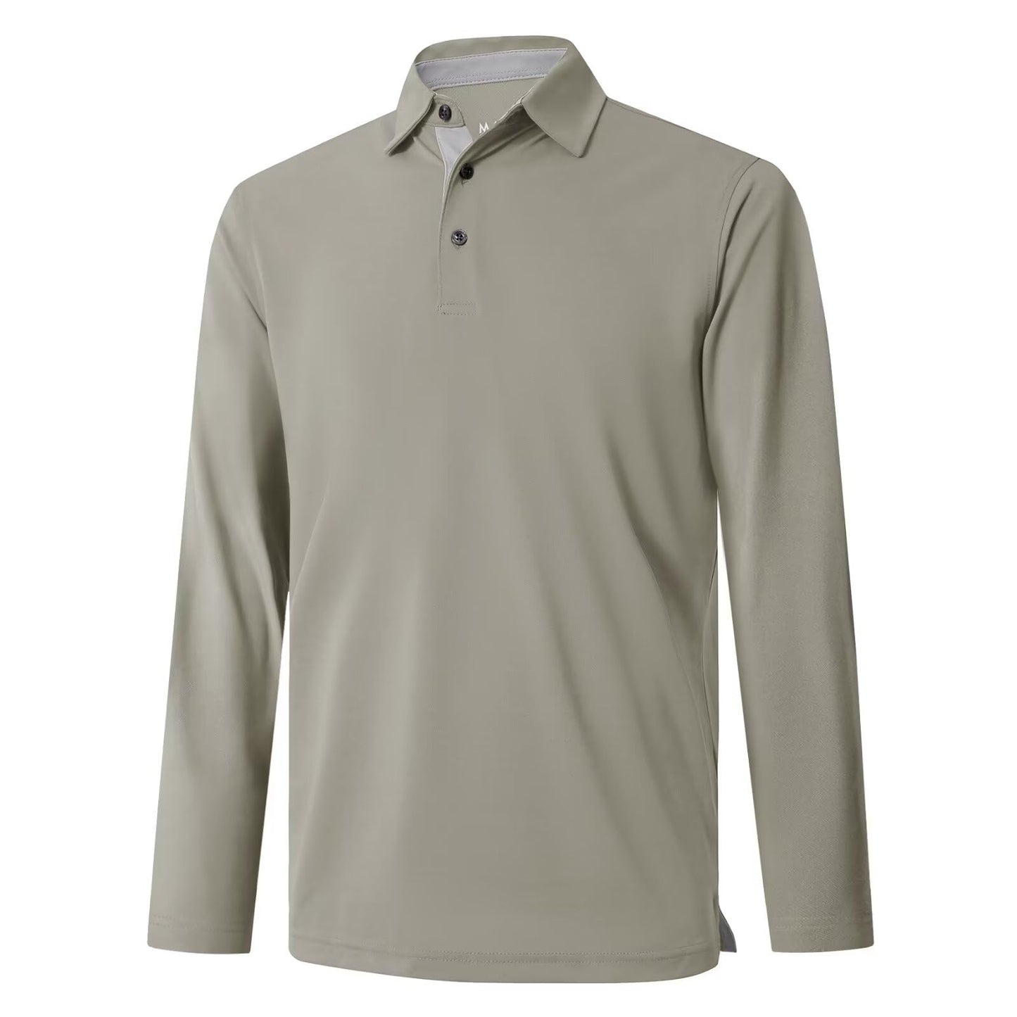 HOTMens Golf Shirt Short and Long Sleeve Moisture Wicking Dry Fit Performance Solid Casual Pique Golf Polo Shirts for Men