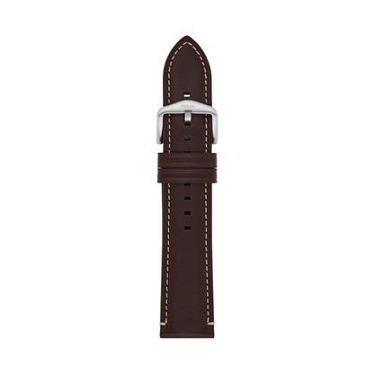 HOTFossil Men's 22mm Dark Brown LiteHide™ Leather Watch Band