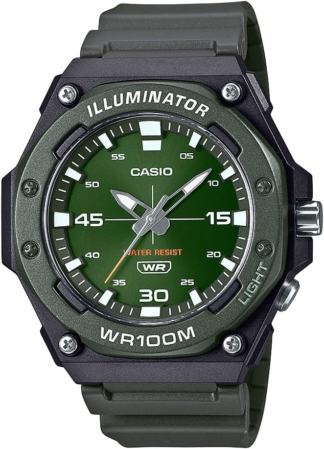 HOTCasio MW-620H Series | Men's Digital Watch | (Blue/Black) | 100M WR | LED Illuminator