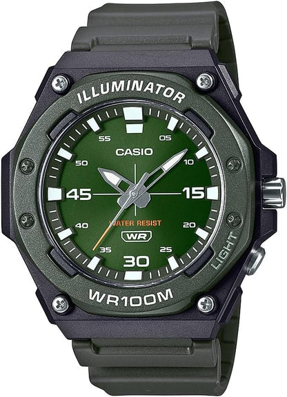 HOTCasio MW-620H Series | Men's Digital Watch | (Blue/Black) | 100M WR | LED Illuminator
