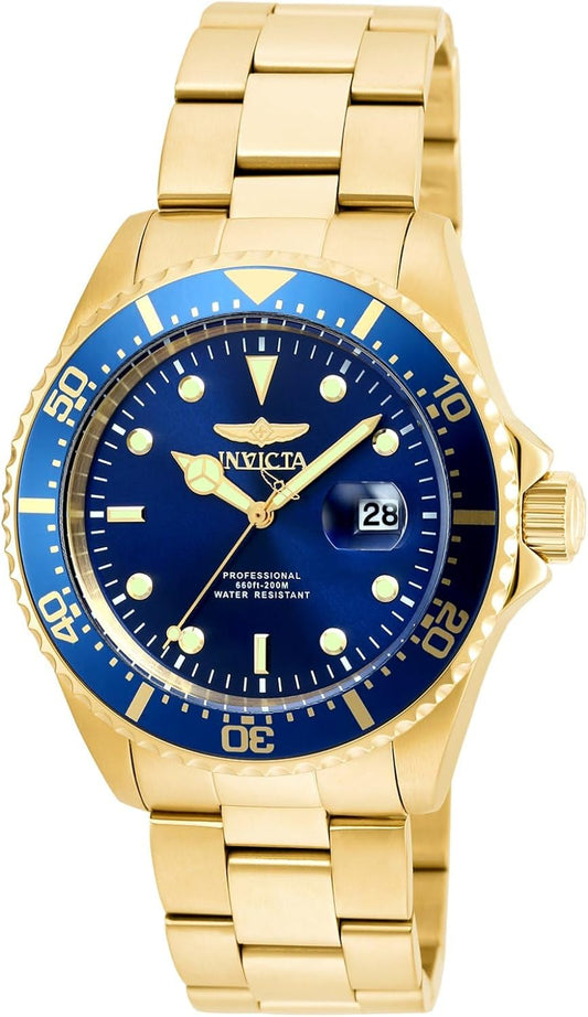 HOTInvicta Men's 22019 Pro Diver Analog Display Quartz Silver Watch