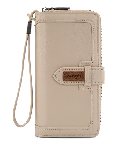 HOTX Wrangler Women's Wallets Bifold Wristlet Wallets for Women Large Capacity Credit Card Wallet with ID Window
