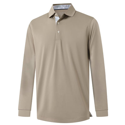HOTMens Polo Shirts Short and Long Sleeve Casual Solid Stylish Dry Fit Performance Designed Collared Golf Polo Shirts for Men