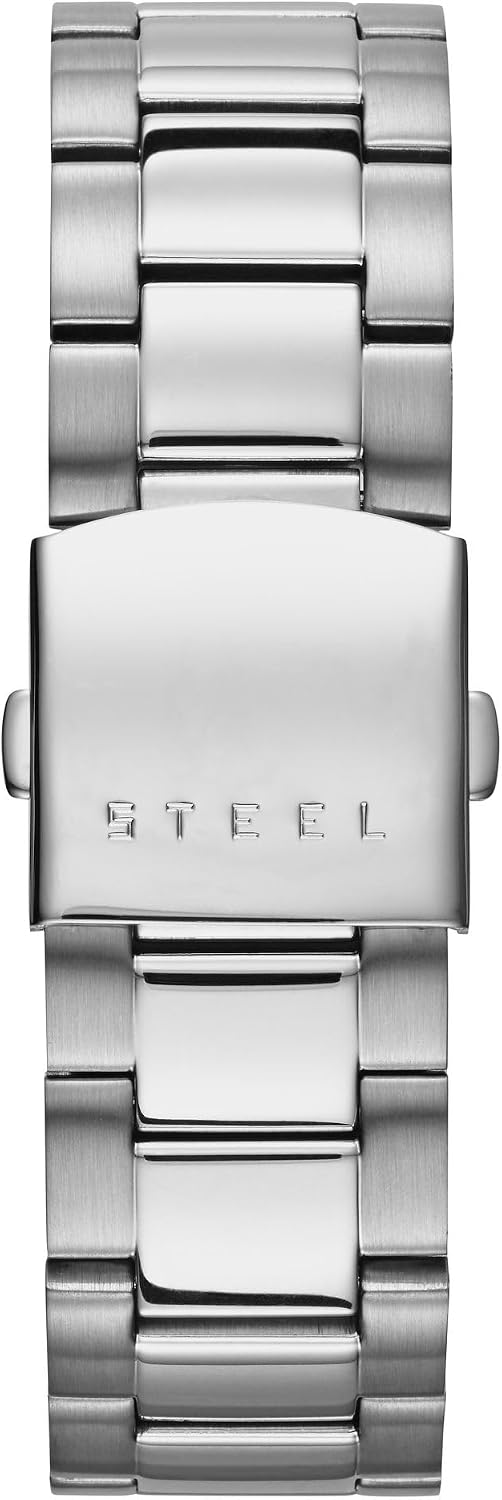 HOTGuess Men's Analog Dress Watch| Stainless Steel Case| 50M Water Resistance