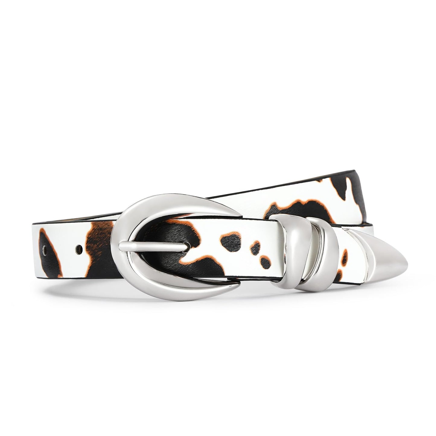 HOTBelts for Women with Gold Buckle for Jeans, Dress Leather Belts