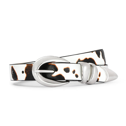 HOTBelts for Women with Gold Buckle for Jeans, Dress Leather Belts