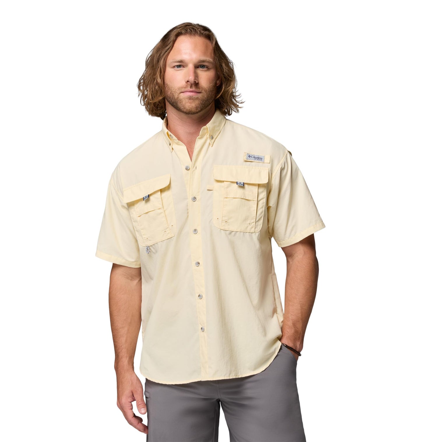 HOTColumbia Men's PFG Bahama II Short Sleeve Fishing Shirt