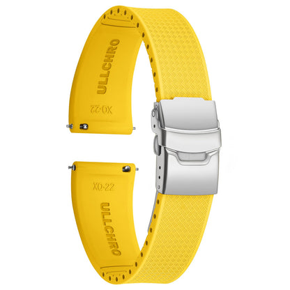 HOTSilicone Watch Band Quick Release Strap FKM Waterproof Watch Bands for Men 20mm 22mm Replacement Strap Sport Rubber Watchband
