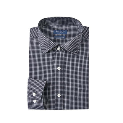 HOTYear In Year Out Wrinkle Free Dress Shirt for Men Regular Fit Long Sleeve Wrinkle Resistant Shirt