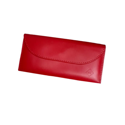 HOTINGVARR Leather Long Wallet for Women, Handmade wallet, Leather Purse, Gift for her (Black)