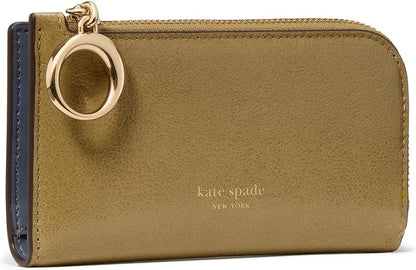HOTkate spade new york Halo Glazed Leather Small Slim Bifold Wallet
