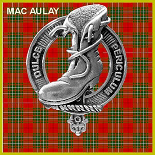 HOTMacAulay Scottish Clan Crest Badge Sporran