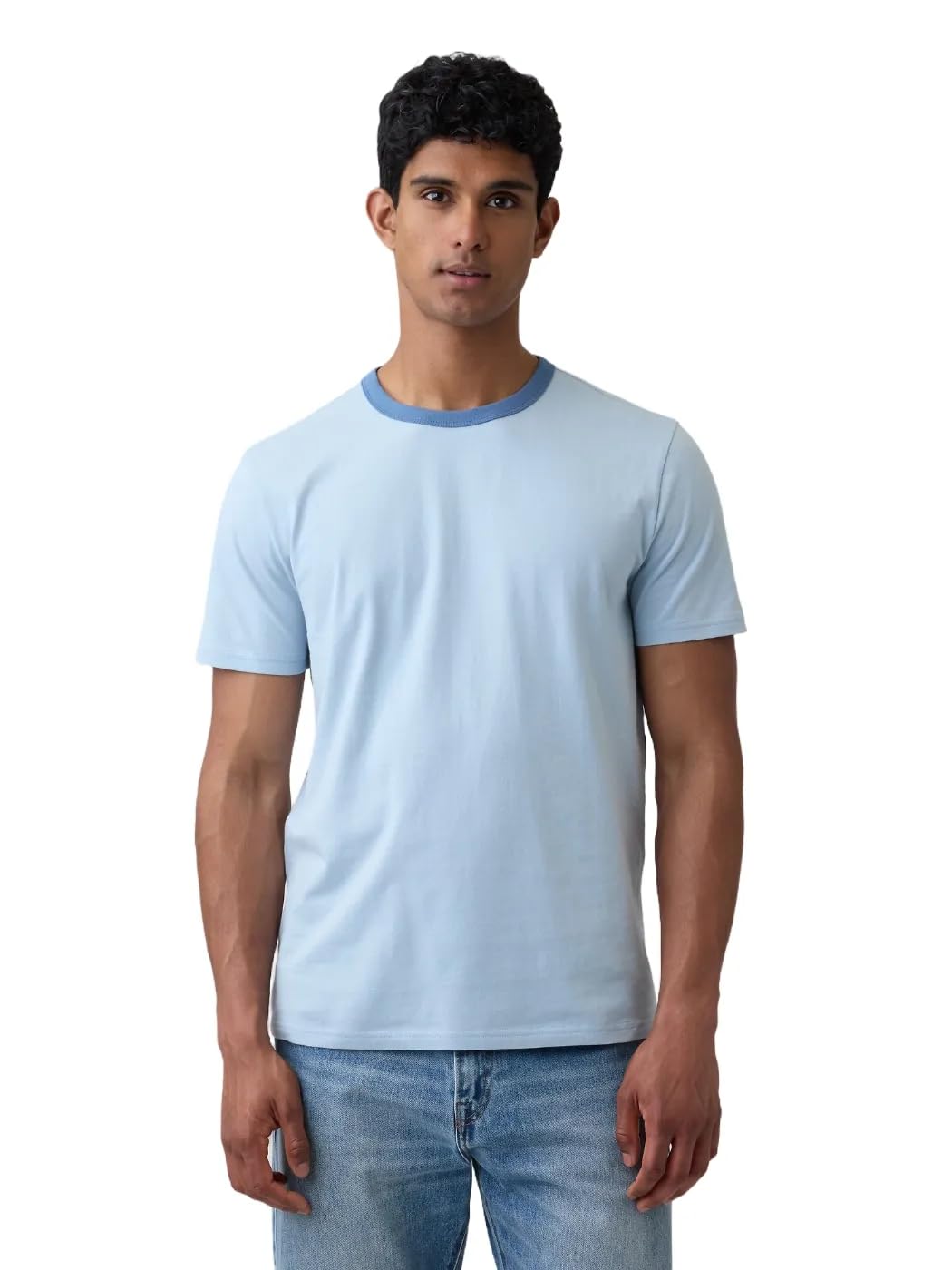 HOTGap Mens Everyday Soft Crewneck T-Shirt Tee