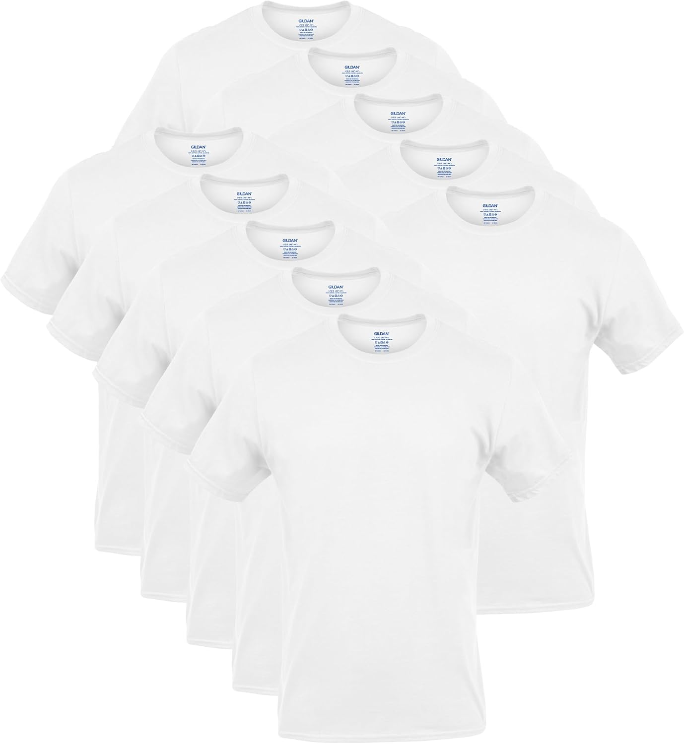 HOTGildan Men's Crew T-Shirts, Multipack, Style G1100