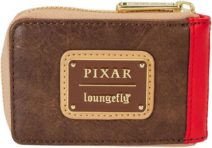 HOTLoungefly Up 15th Anniversary Adventure Book Accordion Zip Around Wallet, Black