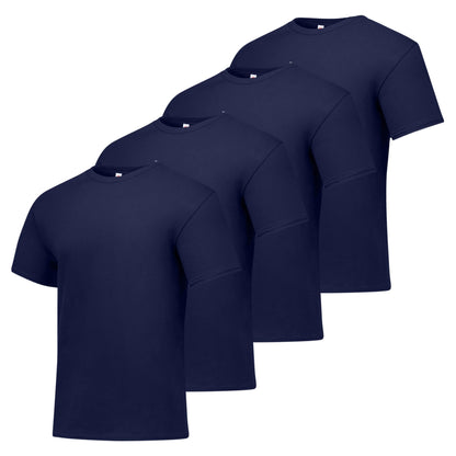 HOTHanes Men's T-Shirt Pack - 4 or 6 Pack - Essential-T Crewneck Cotton T-Shirts - Everyday Men's Clothing - Big & Tall