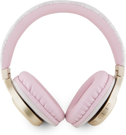 HOTGUESS BT 4G PU LEATHER W/SCRIPT METAL LOGO - PINK
