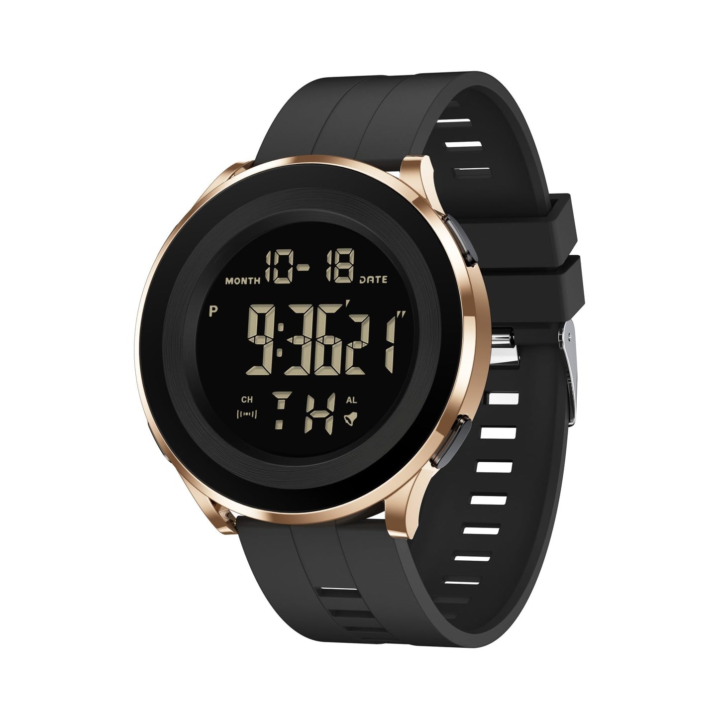 HOTBlack Gold Silver Waterproof Work Luxury Dress Tactical Dive Military Digital Man Watches for Men Sports Nice Classic Mens Watches Diver Day Date Running Cool Large Face