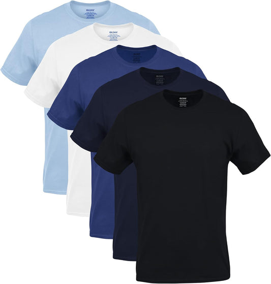 HOTGildan Men's Crew T-Shirts, Multipack, Style G1100