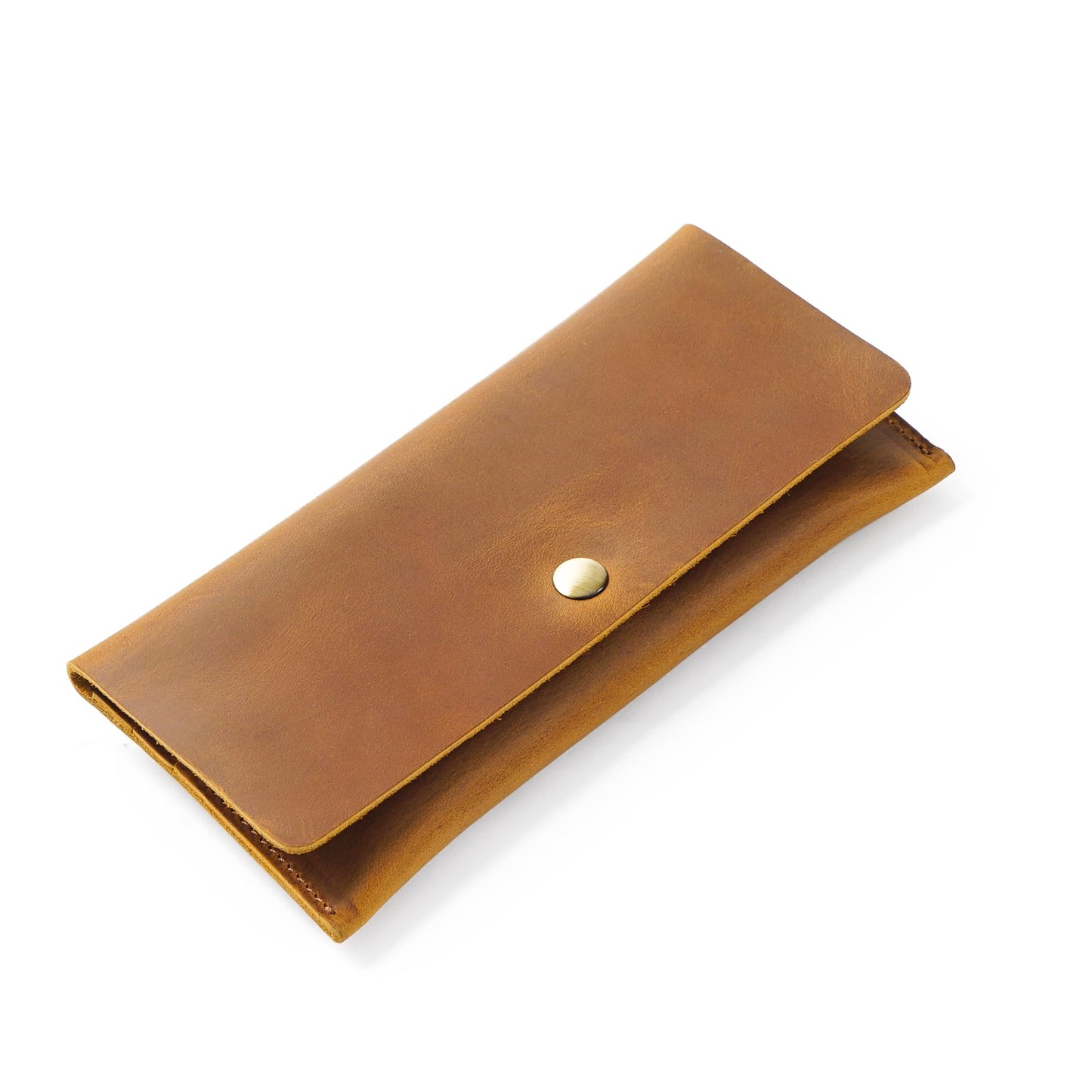 HOTHIFA Leather Wallet Women, Purses for Women - Soft Touch Rustic Leather, Retro Style, 4 Card Pockets with Cash Slot, Compact Convenience and Ideal Gift - Wallets for Women, Womens Wallet