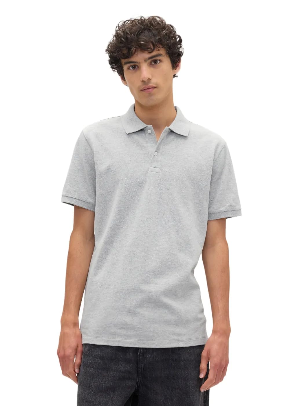 HOTGap Men's Stretch Pique Polo Shirt
