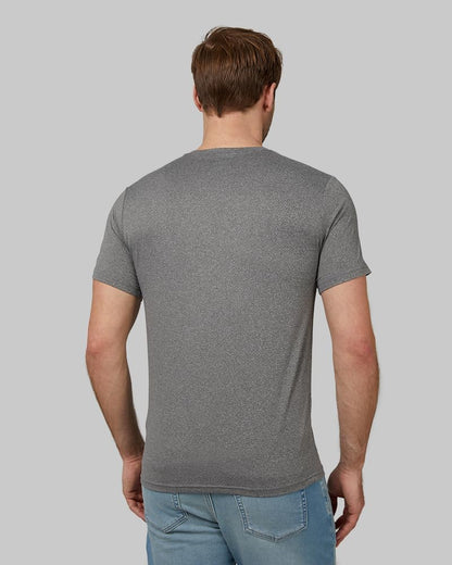 HOT32 Degrees Men's 4 Pack Cool Classic Crewneck T-Shirt, Anti-Odor, Quick Drying, 4-Way Stretch
