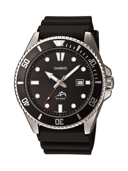 HOTCasio MDV106 Series | Unisex Analog Watch | 200M WR | Stainless Steel Case | Resin Band | 2 Hand Analog (HR, Min, SEC) | Date Display | Screw Down Crown/Screw Down Caseback | 3 Year Battery