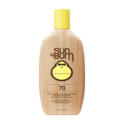 HOTSun Bum Original SPF 50 Sunscreen Body Lotion - Broad Spectrum Moisturizing Sunscreen with Vitamin E - Hawaii 104 Act Compliant (Made without Octinoxate & Oxybenzone) - 8 oz