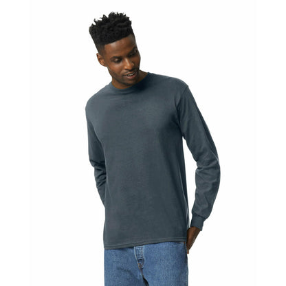 HOTGildan Adult Ultra Cotton Long Sleeve T-Shirt, Style G2400, Multipack