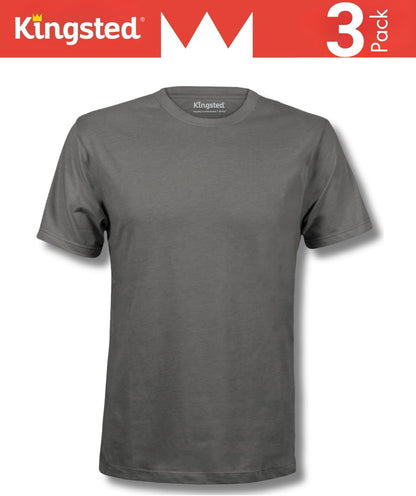 HOTKingsted T-Shirts for Men Pack - Royally Comfortable - Super Soft Premium Fabric - Well-Crafted Classic Tee