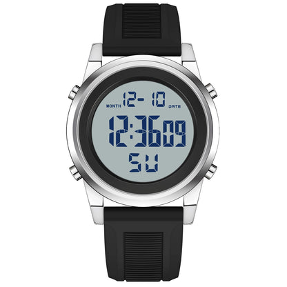 HOTMilitary Silver Waterproof Sports Wrist Watches for Men Digital Tactical Mens Sport Watches Waterproof Military